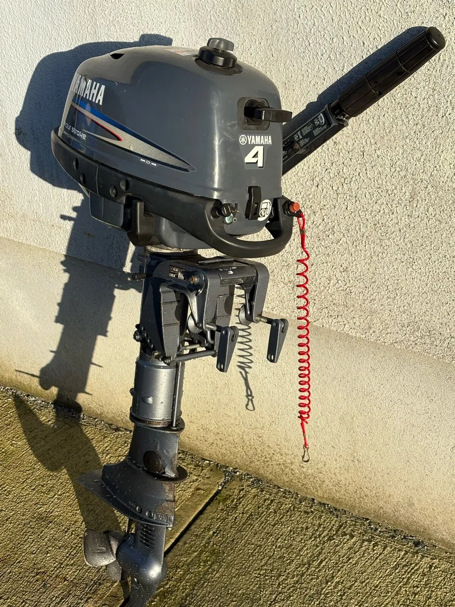 Yamaha 4hp outboard - Image 4