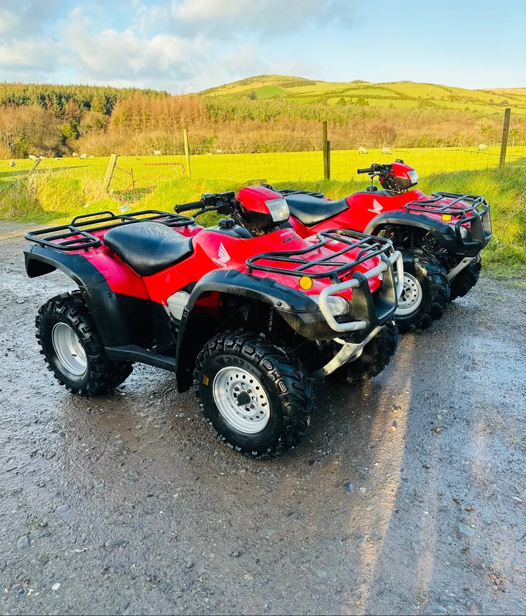 CHOICE OF TWO HONDA FOREMAN 500 FE  4X4 QUADS - Image 3