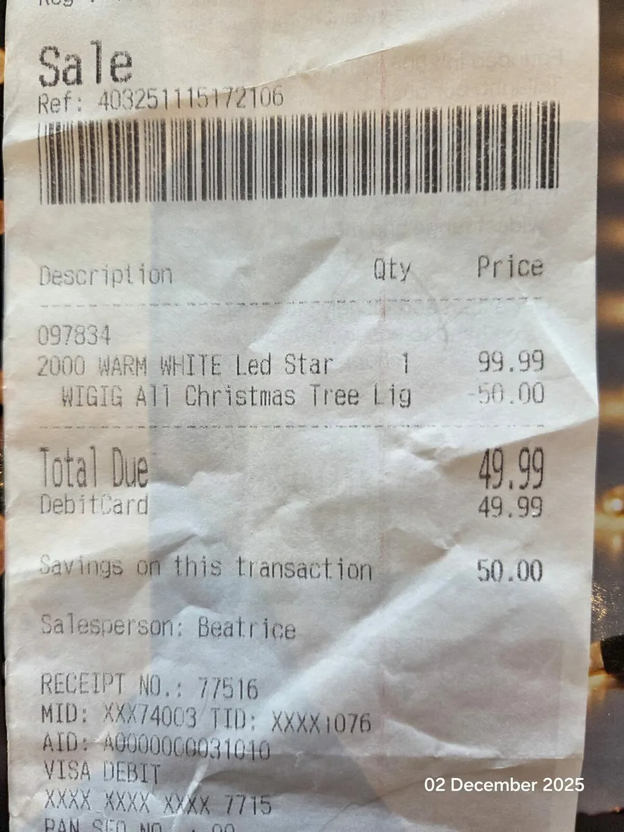 2000 led star bright lights - Image 2