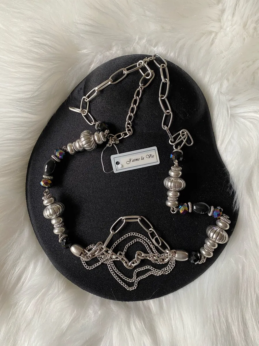 Brand New J'AIME LA VIE Silver Chain Necklace - Image 4
