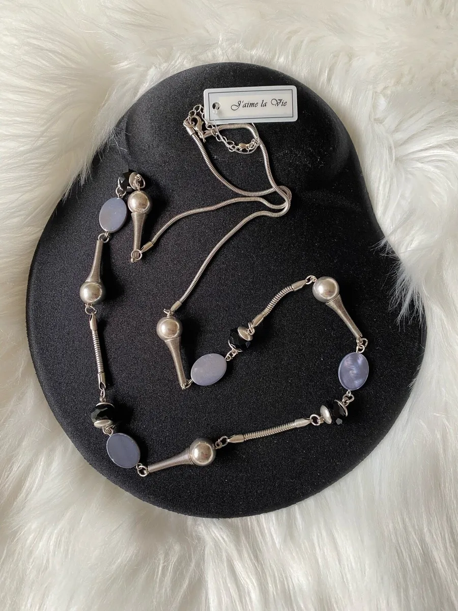 Brand New J'AIME LA VIE Silver Spring Necklace - Image 4