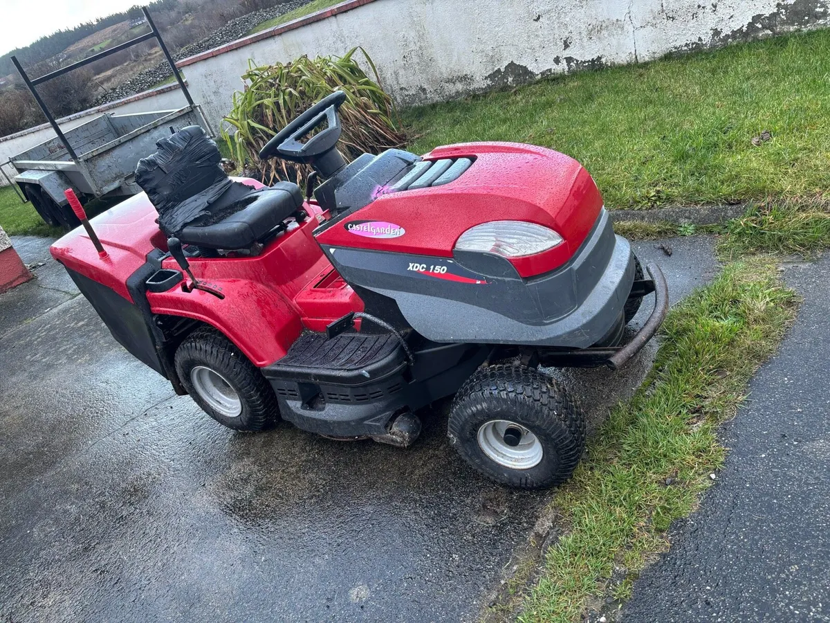 2017 Castlegarden xdc150 ride on - Image 2