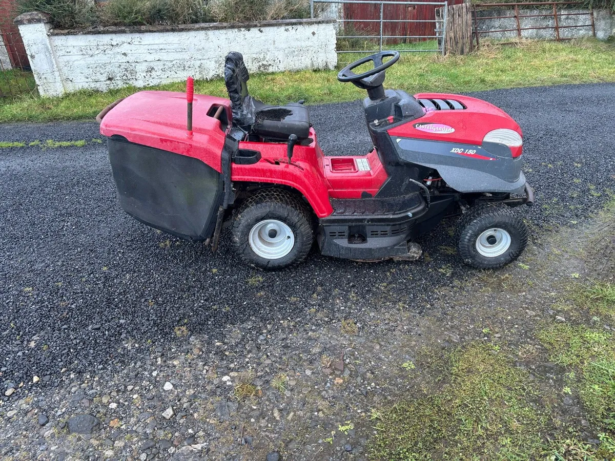 2017 Castlegarden xdc150 ride on - Image 3