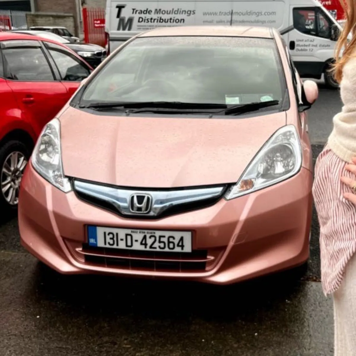 Honda Fit 2013 Pink