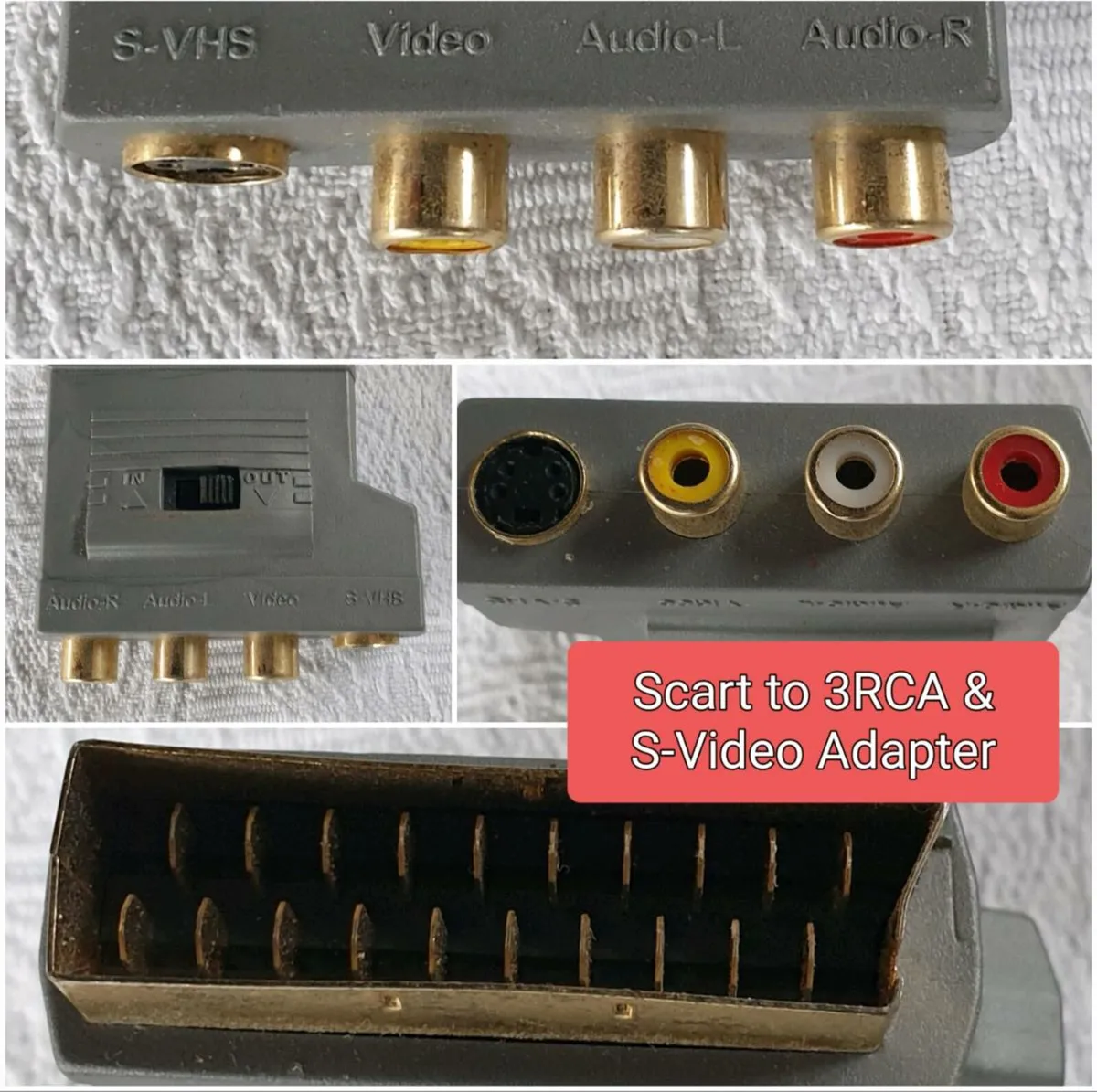 Scart Cable & Adapter - Image 1