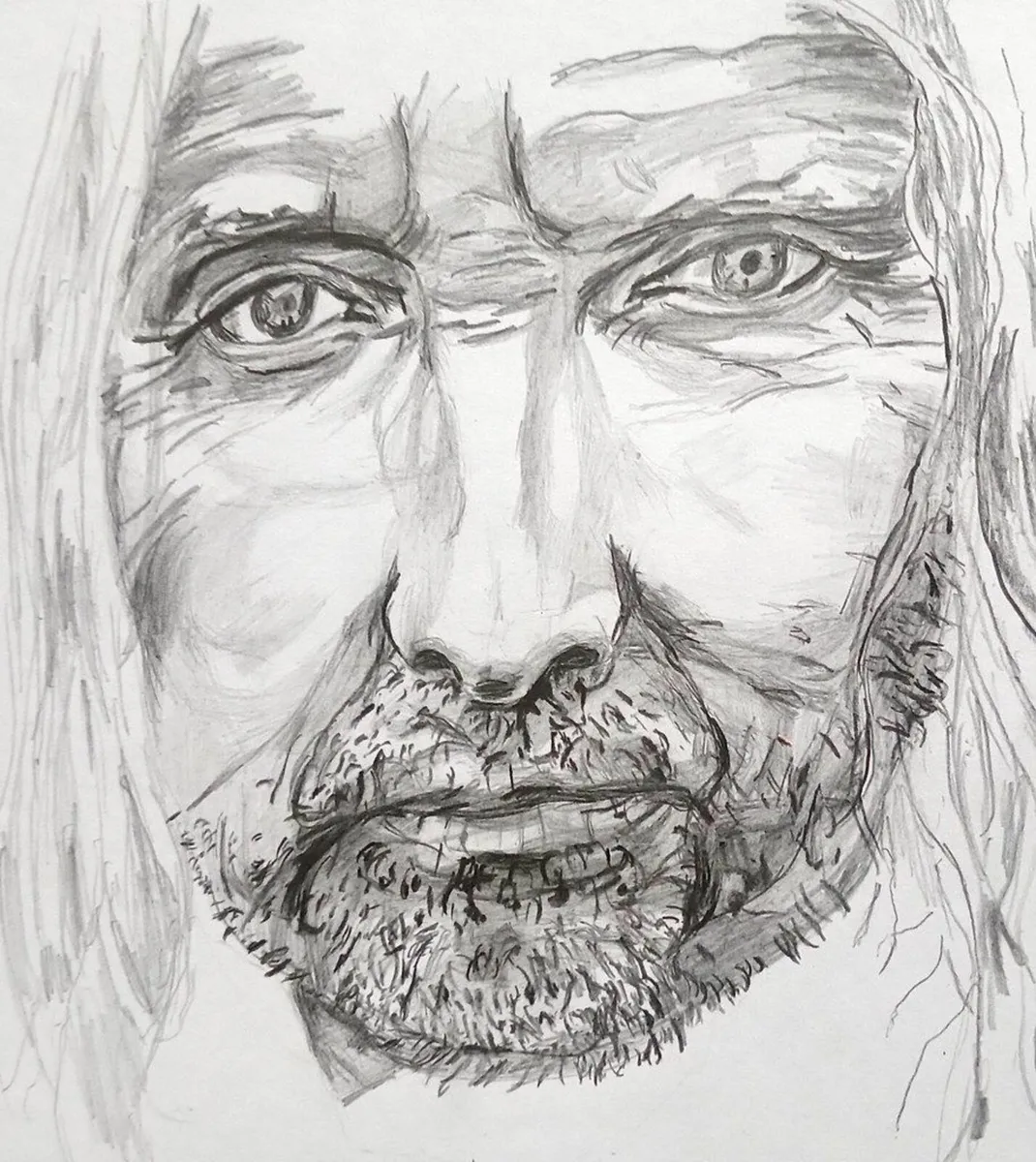 Sketch of Nick Beggs