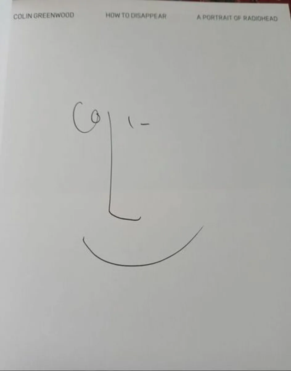 Colin Greenwood (Radiohead) Book signed - Image 1