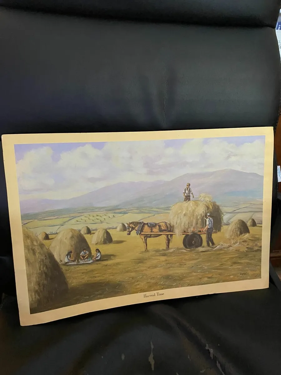 HARVEST TIME – PRINT - reputed Padraig Lynch - Image 1