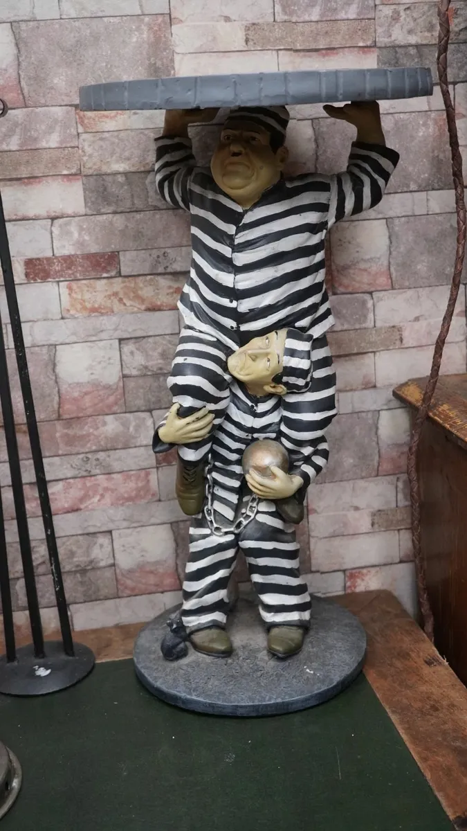 Laurel & Hardy_Manhole Escape_Side Table / Stand - Image 1