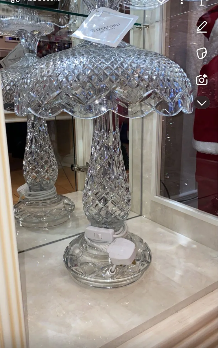 Waterford crystal lamp