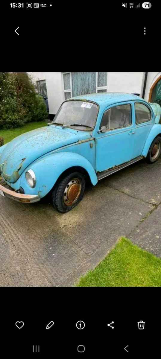 ((((((WANTED)))))) VW BEETLE  W.H.Y - Image 2