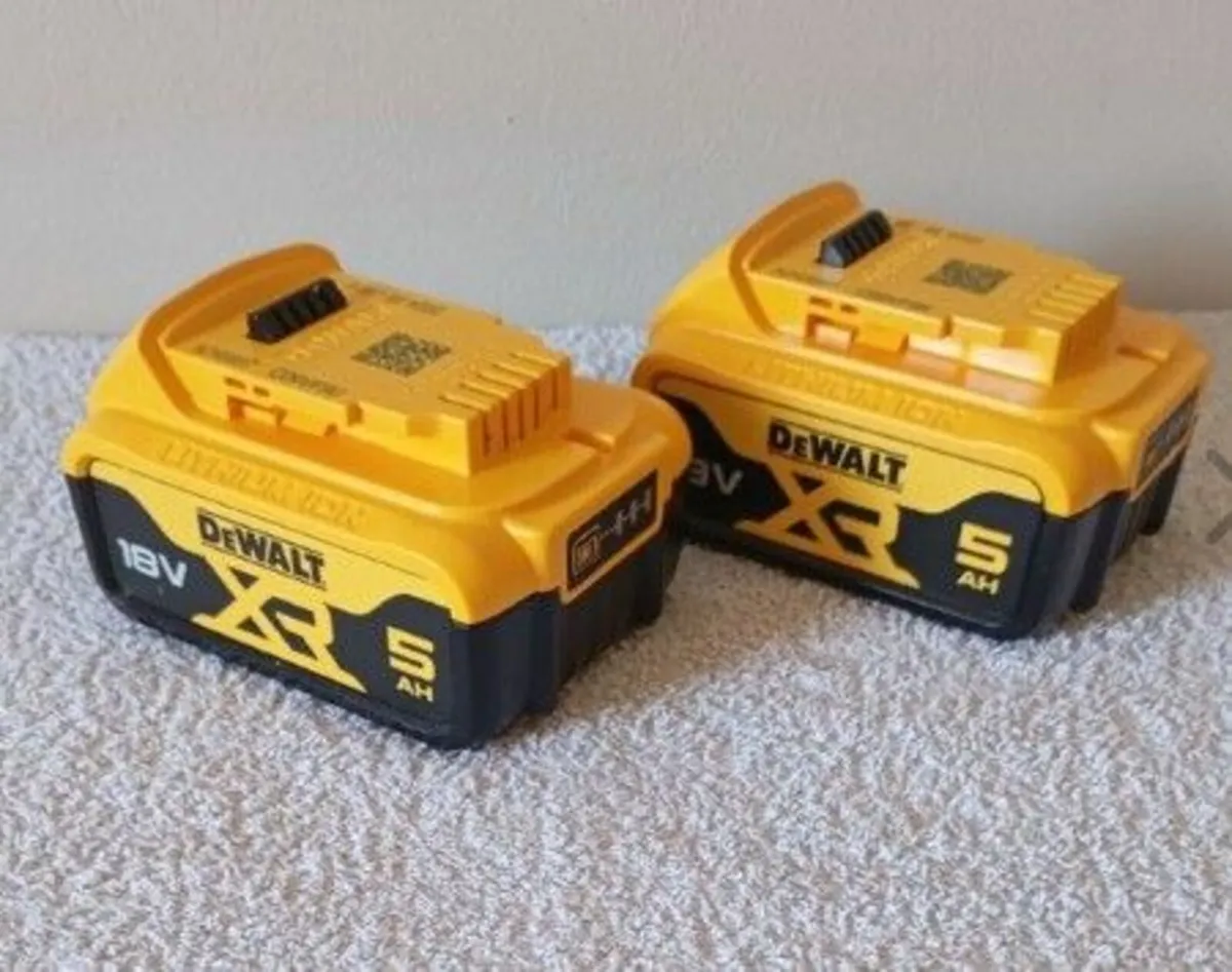 DeWalt 5ah Batteries