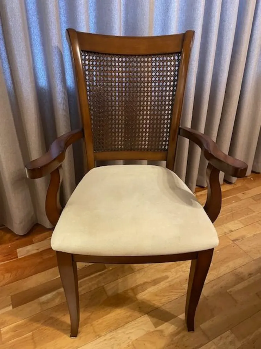 Mahogany Dining Table & 6 Chairs - Image 3