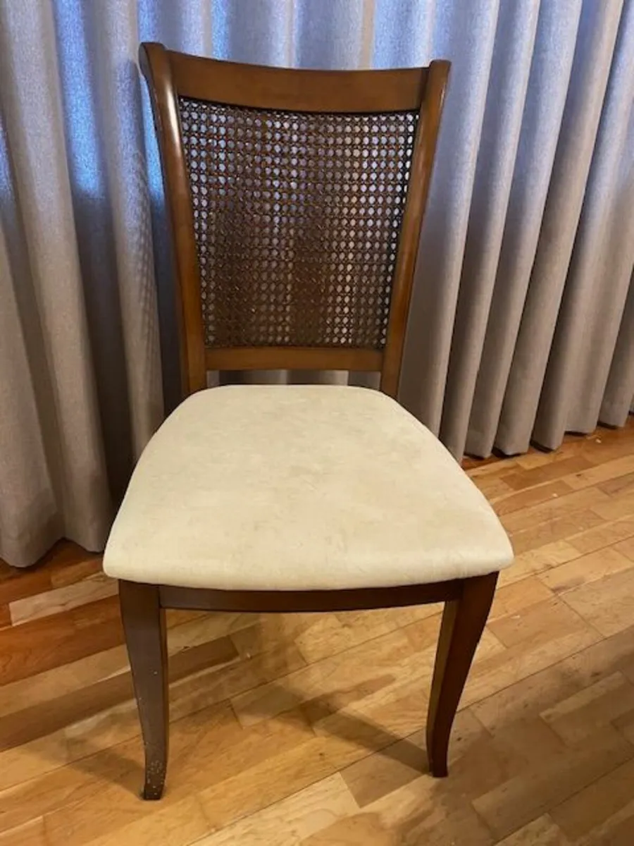 Mahogany Dining Table & 6 Chairs - Image 4