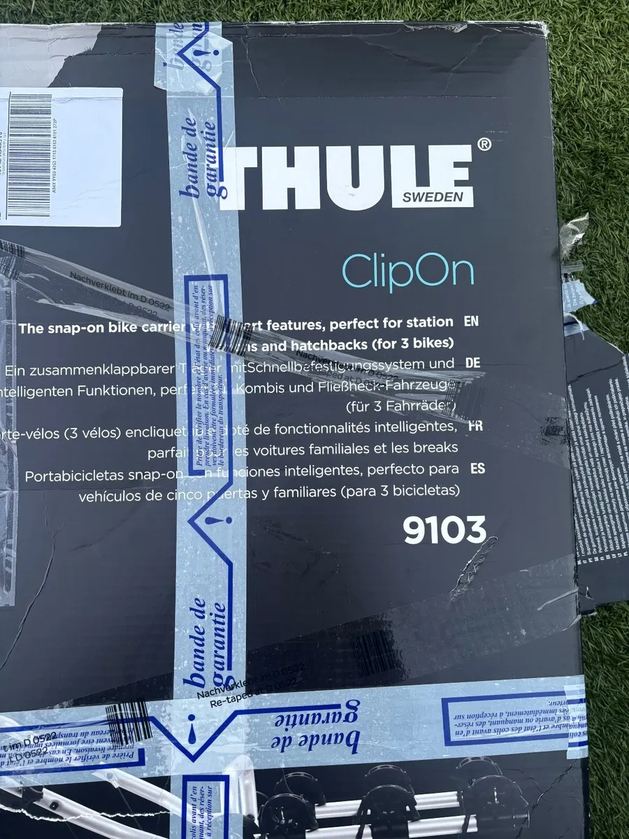 Thule bike carrier clipon 9103 - Image 1