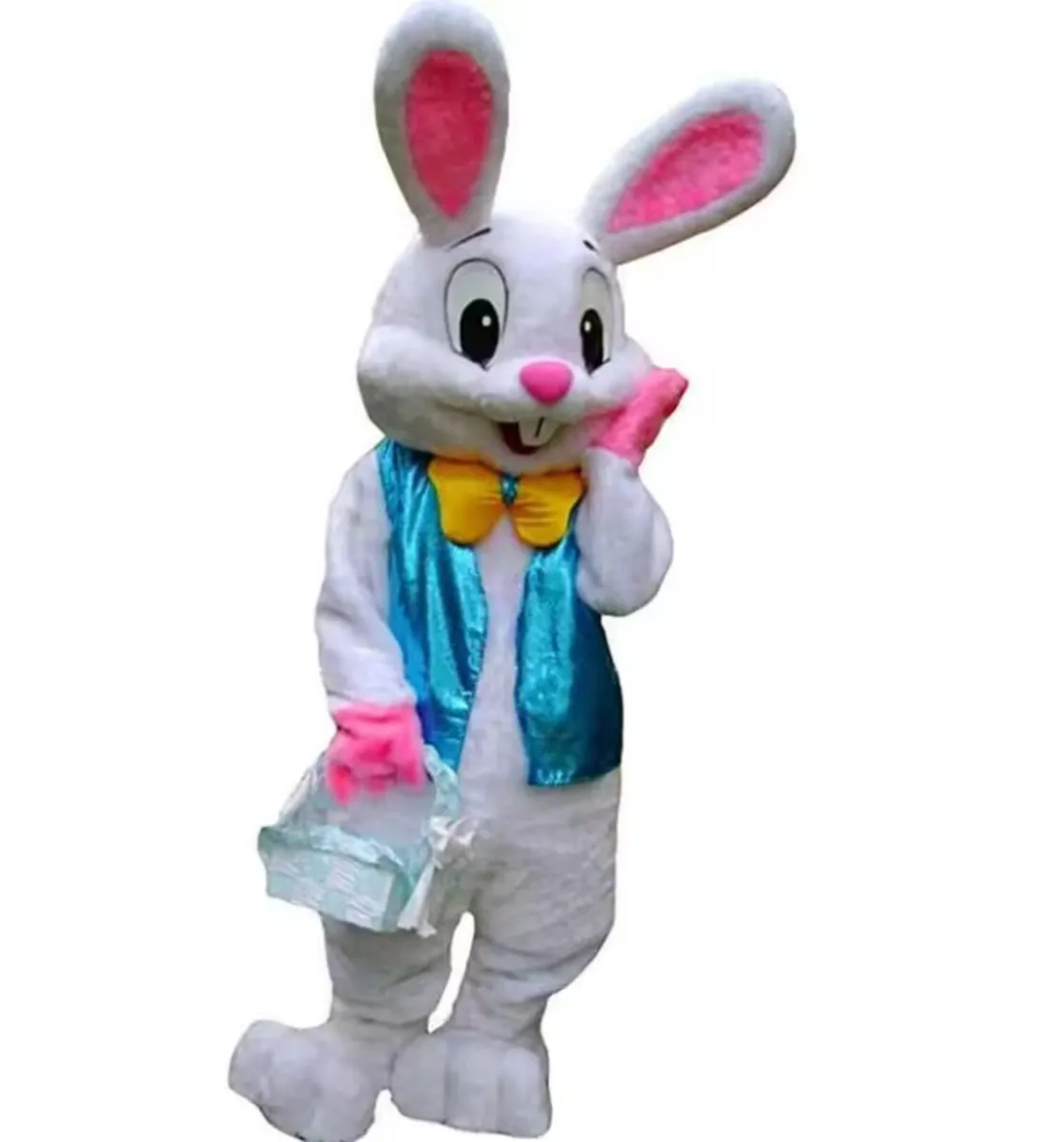 Easter bunny mascot costume
