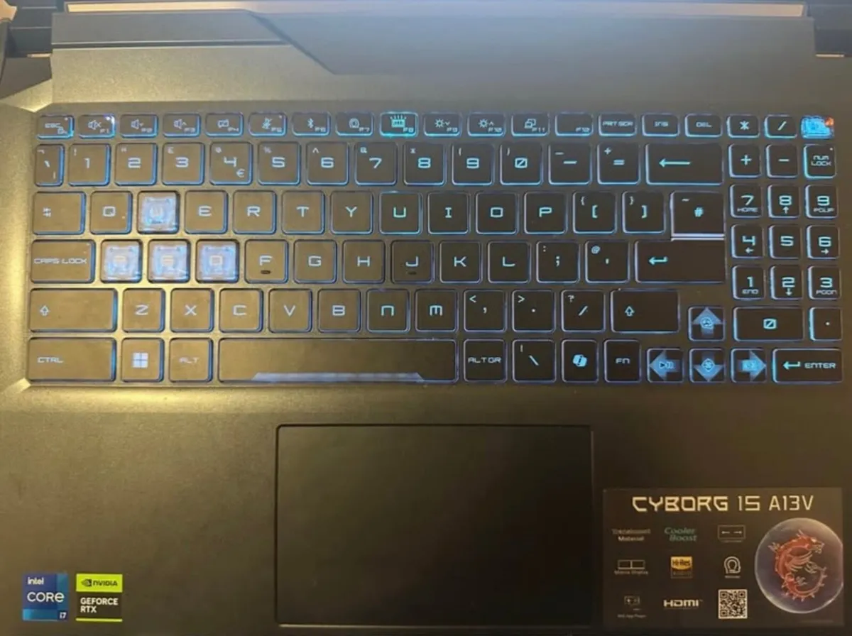 MSI CYBORG 15 Rtx 4060 16 gb ram 2 tb - Image 3