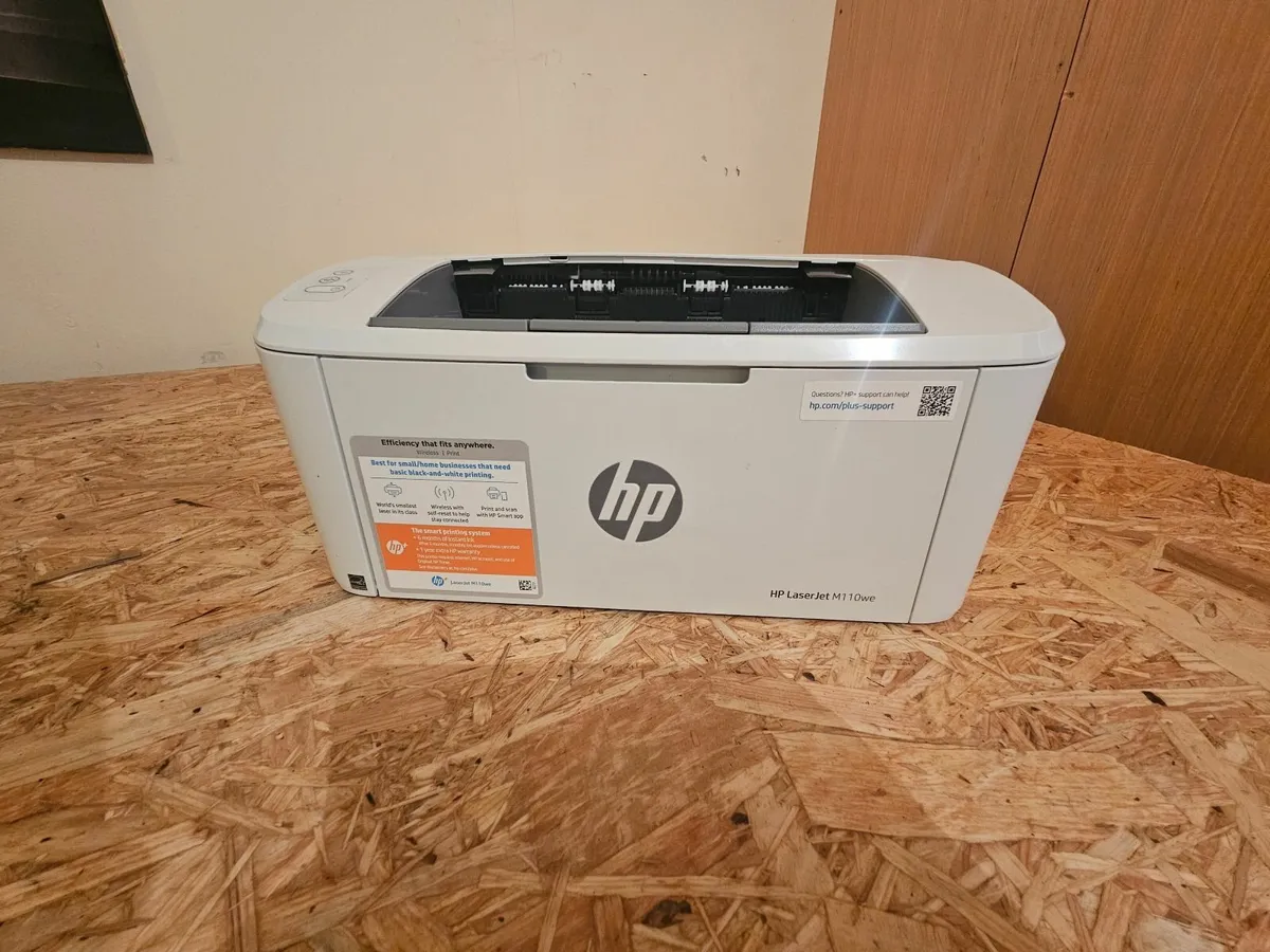 HP LaserJet M110we Wireless Mono Laser Printer - Image 1