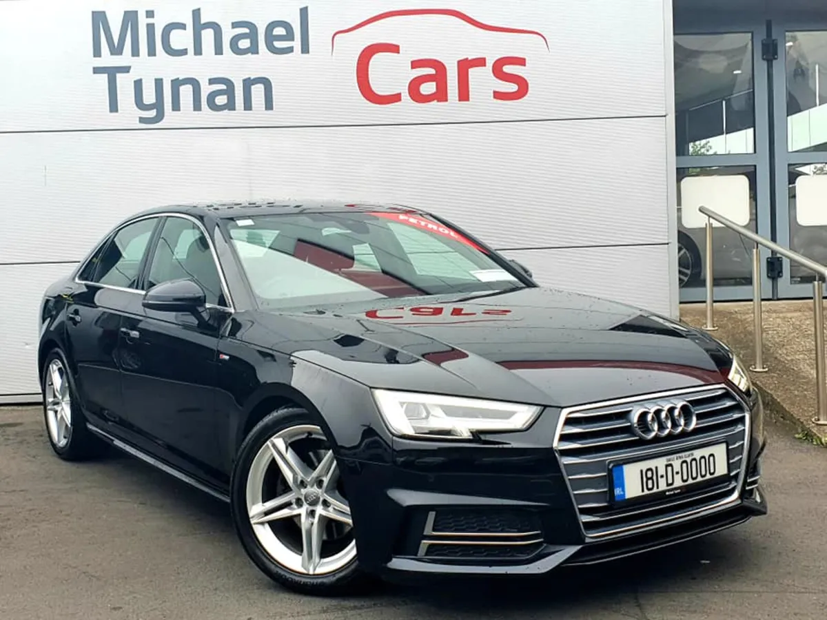 2018 Audi A4 1.4 S Line Petrol, Manual, Carplay - Image 1