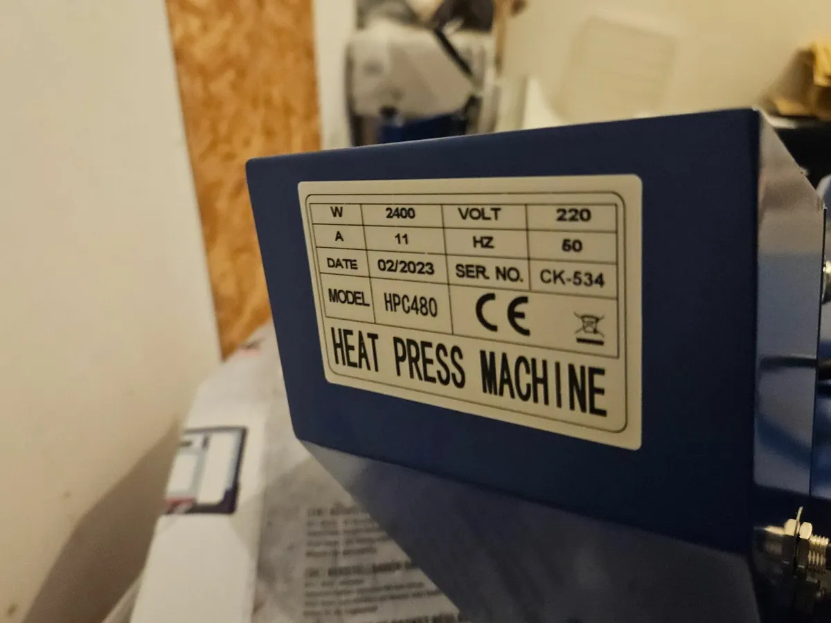 Heat Press Machine 40x50cm – Sublimation / T-Shirt - Image 3