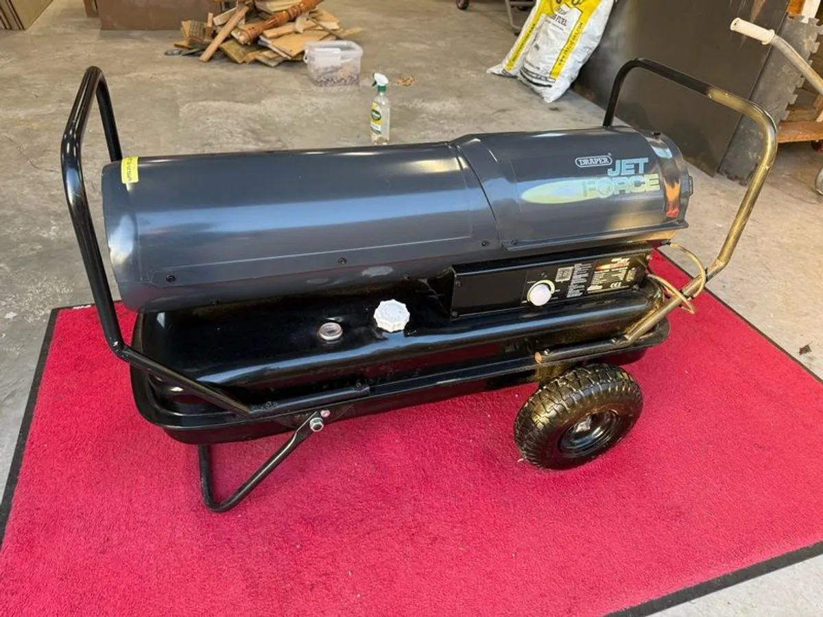 Draper 215000 BTU diesel, kerosene space heater - Image 1