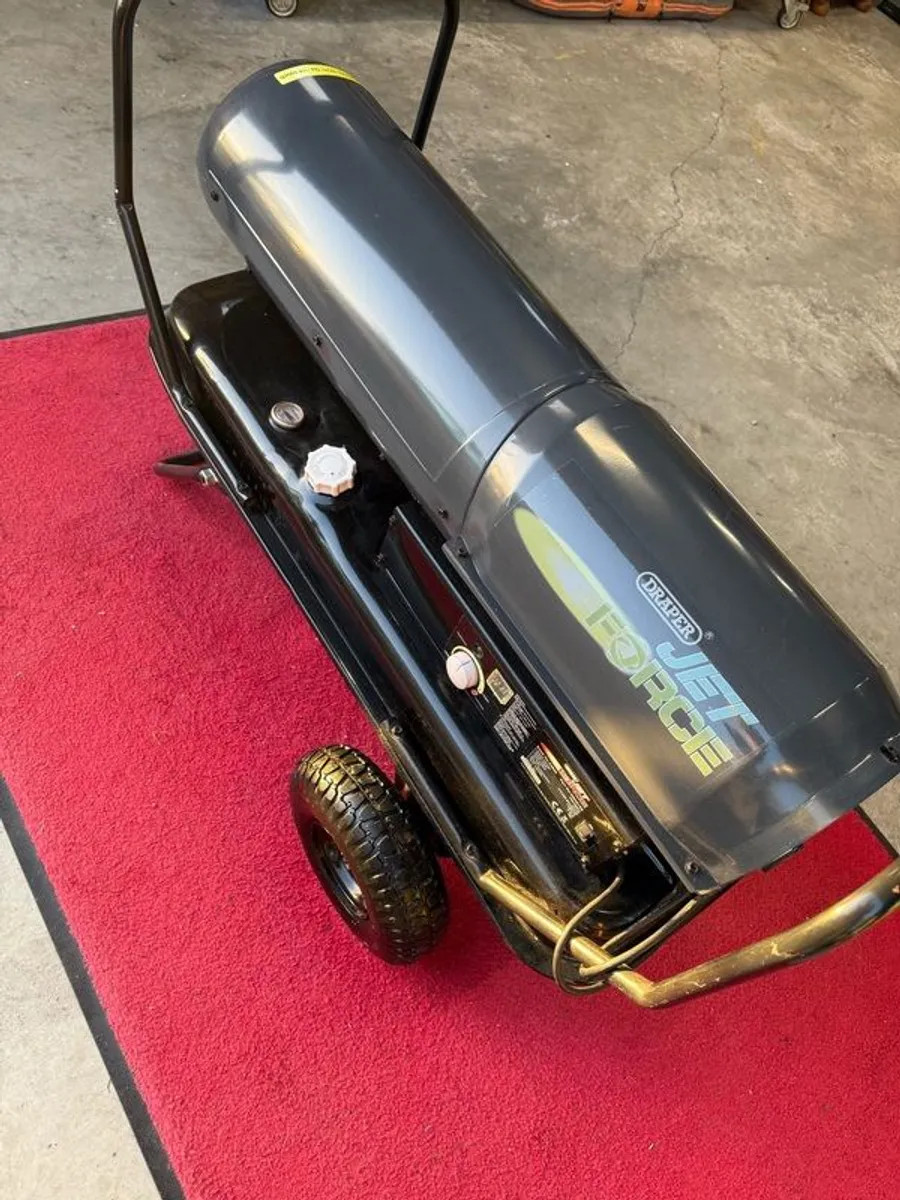 Draper 215000 BTU diesel, kerosene space heater - Image 3