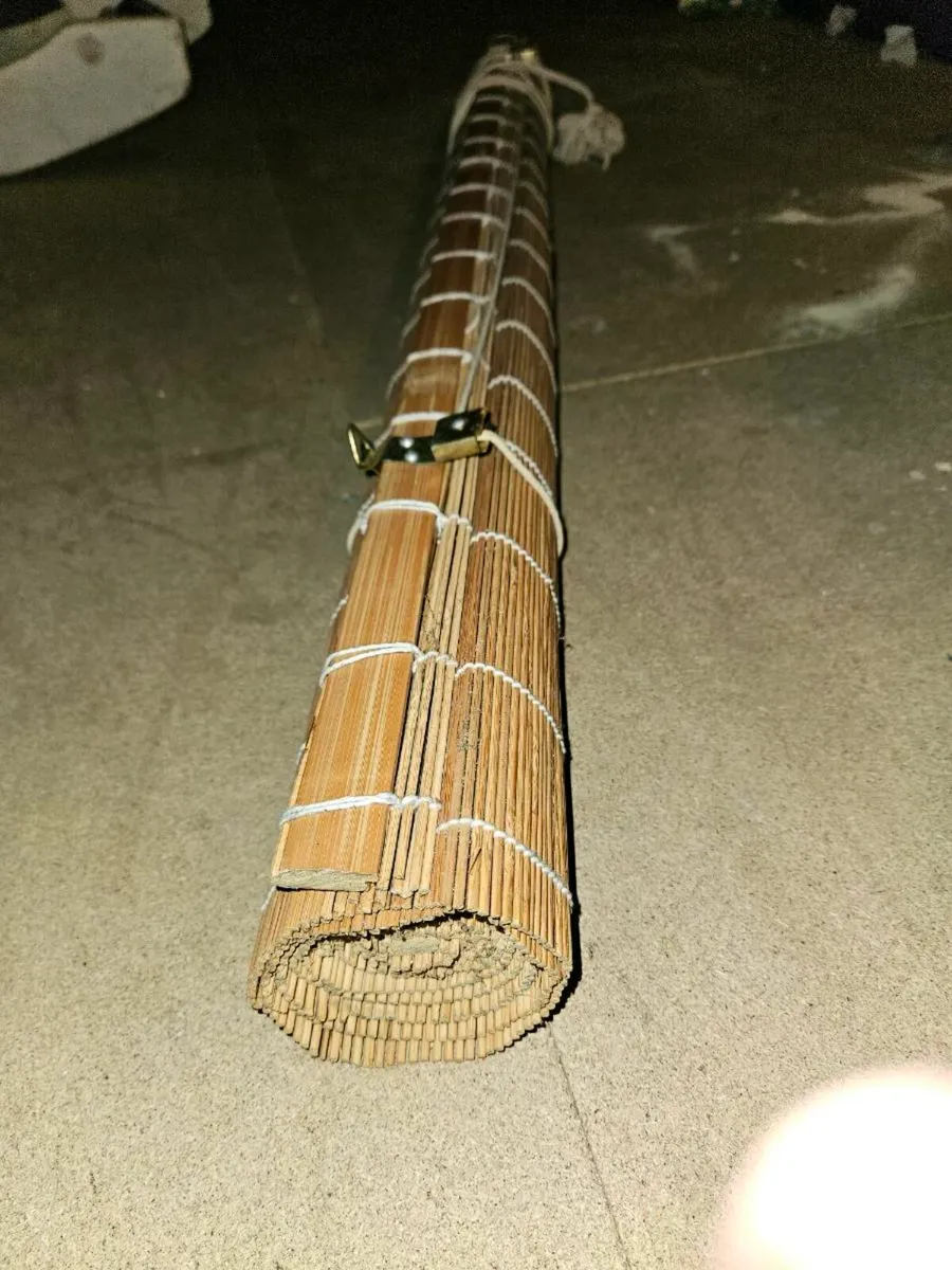 Bamboo blind approx 100 cm × 150cm - Image 2