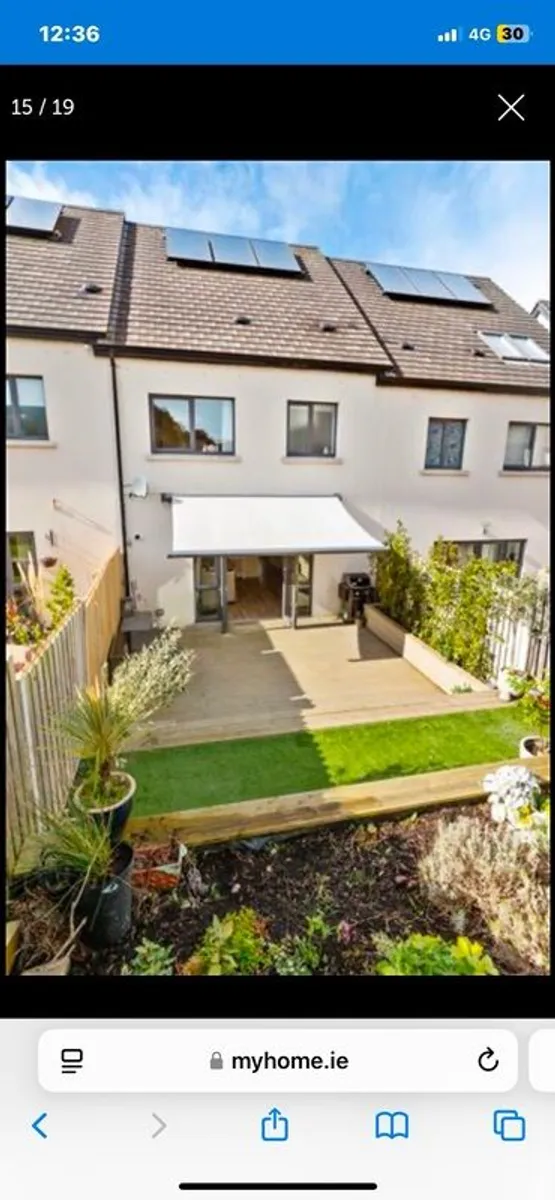 Outdoor Awning & Heater - Image 1