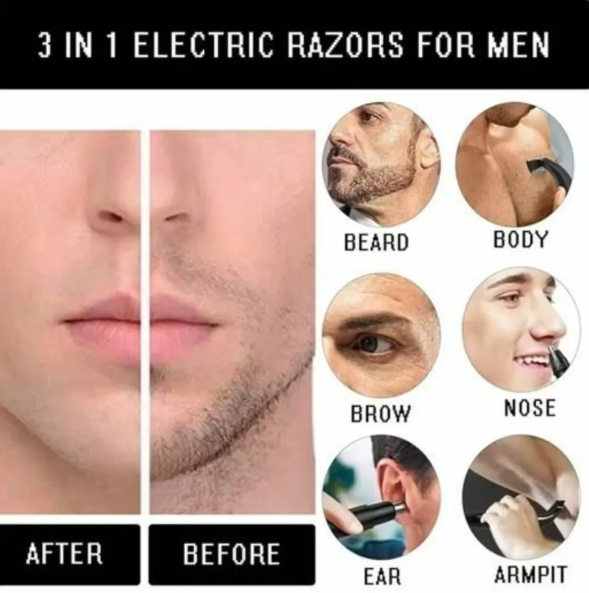 Beard hair trimmer. - Image 1