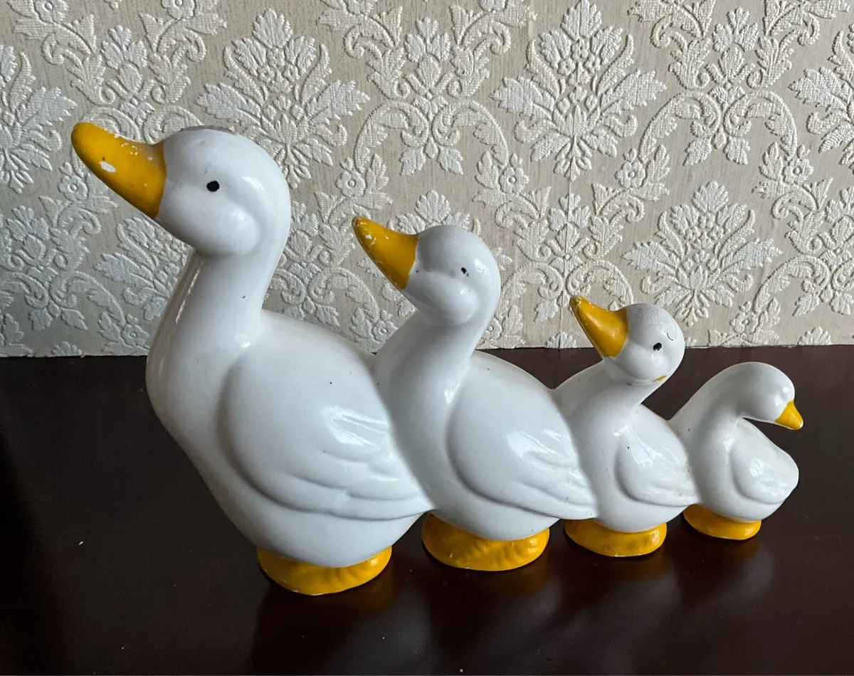 Ceramic Group of Ducks - Image 1