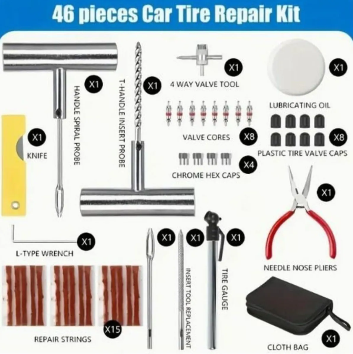 Tyre repair kit. - Image 4