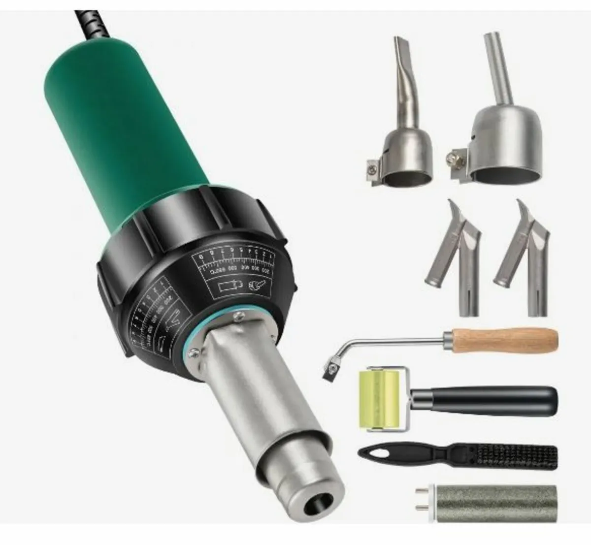 Roofing Welder, 8 Pcs PVC Welding Gun - Image 1
