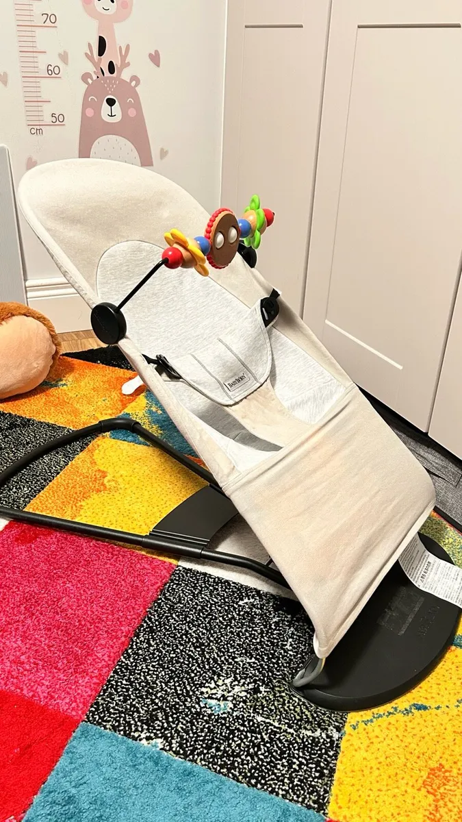 Baby Bjorn bouncer with toy bar - Image 1