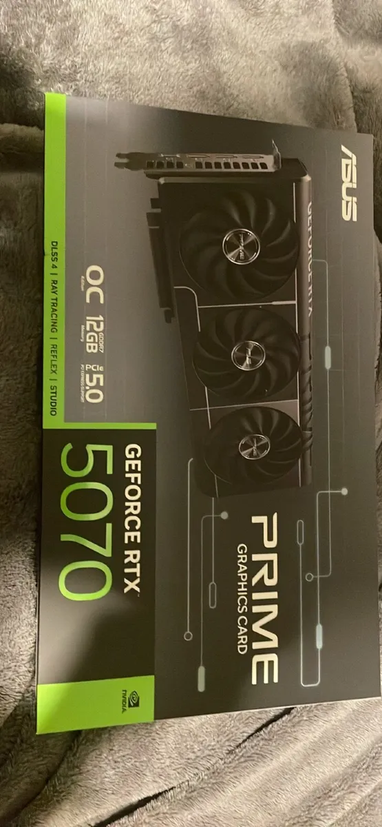 ASUS Prime GeForce RTX 5070 12GB  graphic card - Image 1