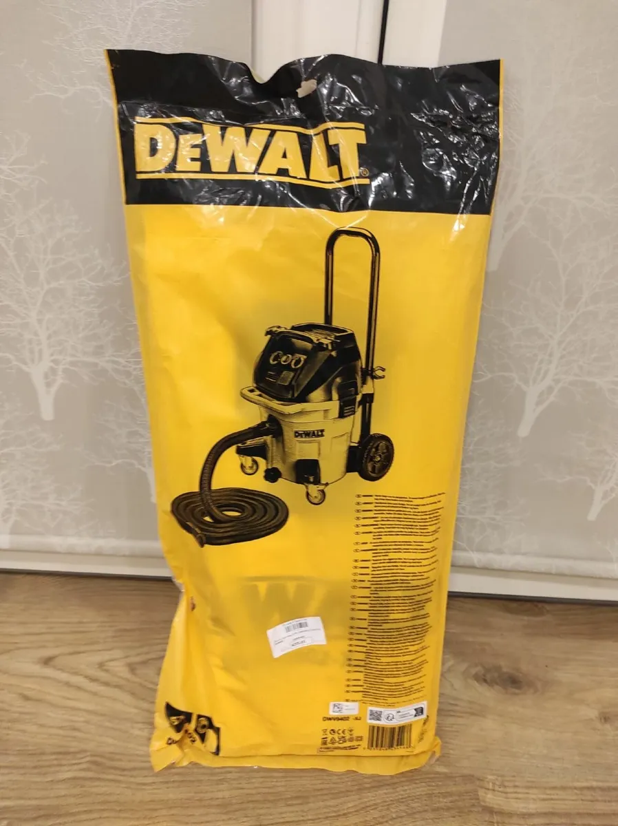De Walt DWV902/DWV901 Dust Bag 5Pk - Image 1