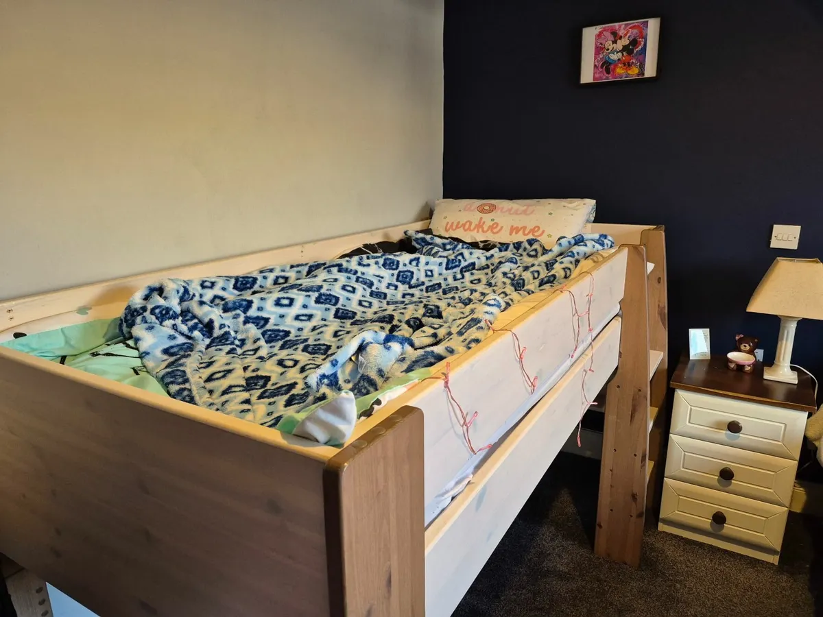 "Eden" Mid sleeper Bunk bed incl mattress - Image 1