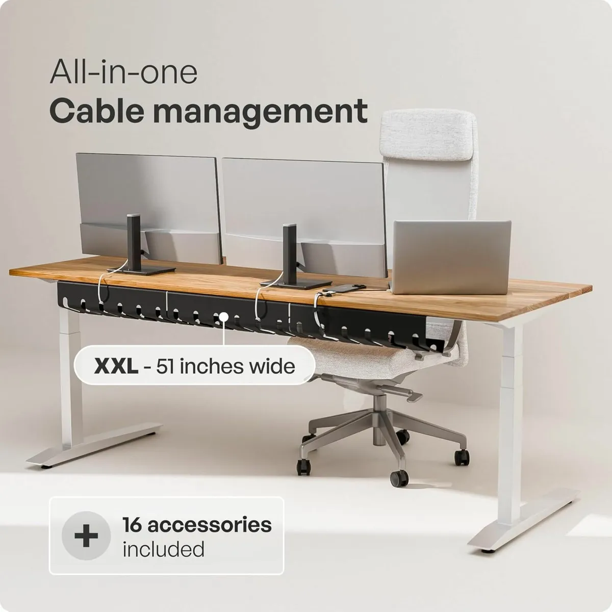 Cable Management Under Desk Easy mounting - Image 4
