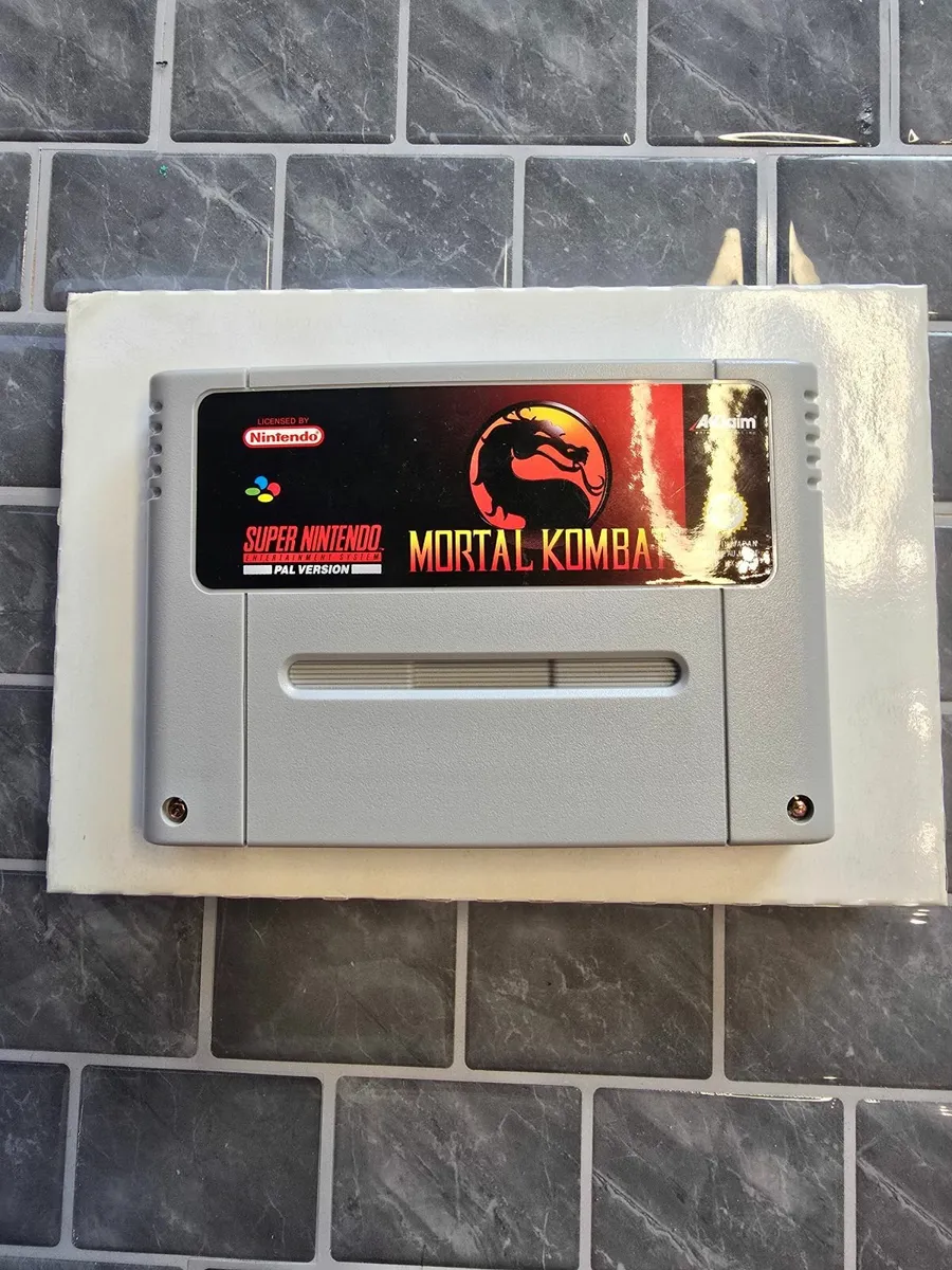 Mortal Kombat (Super Nintendo) 1993 SNES Game - Image 3