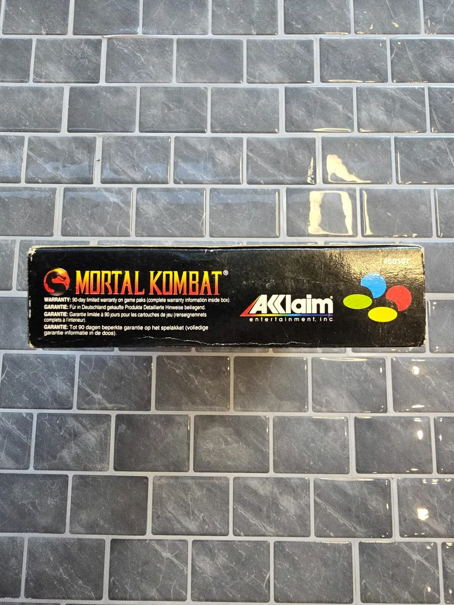 Mortal Kombat (Super Nintendo) 1993 SNES Game - Image 4