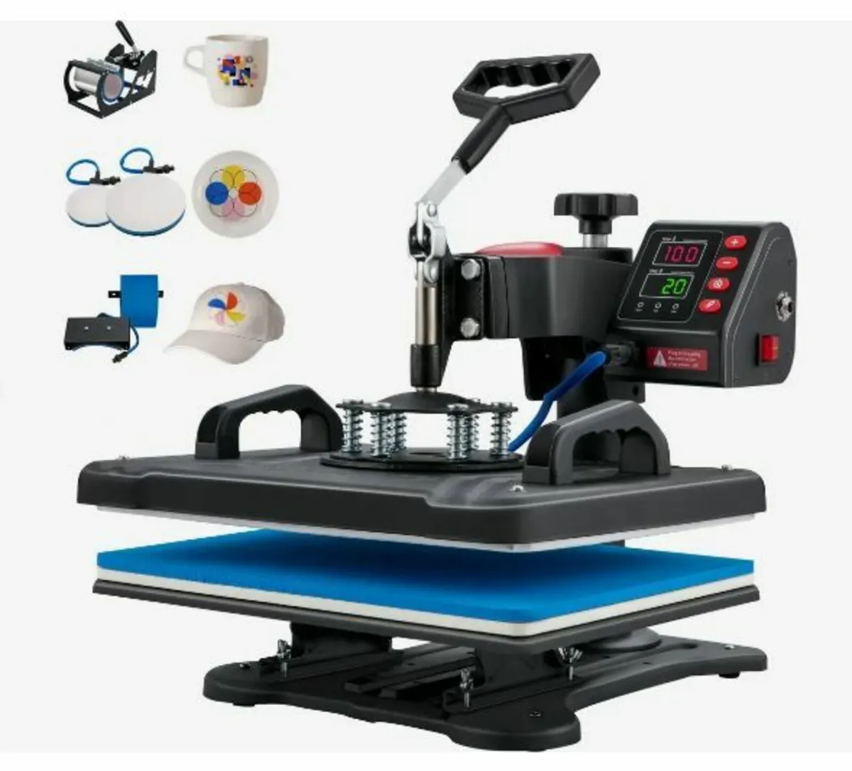 Heat Press, 5 in 1 Heat Press Machine - Image 1