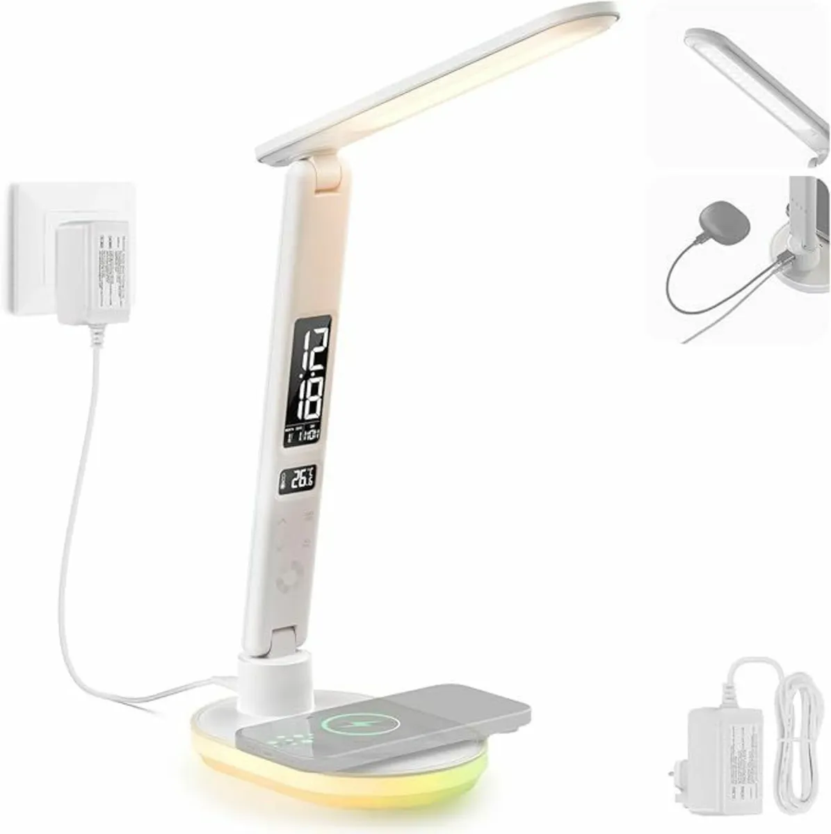 LED Desk Lamp USB Output Phone Charging 3 Modes - Image 2