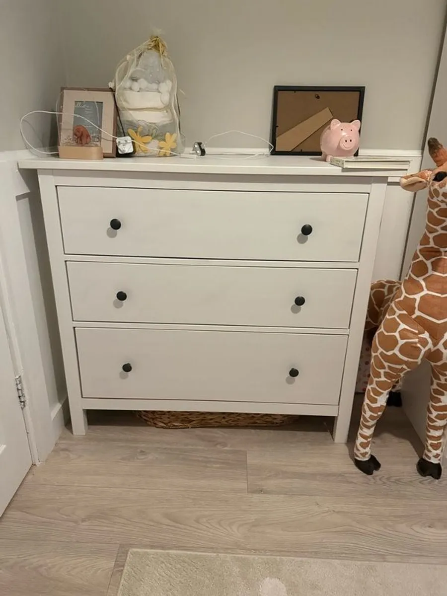 IKEA Hemnes chest of 3 drawers - Image 1