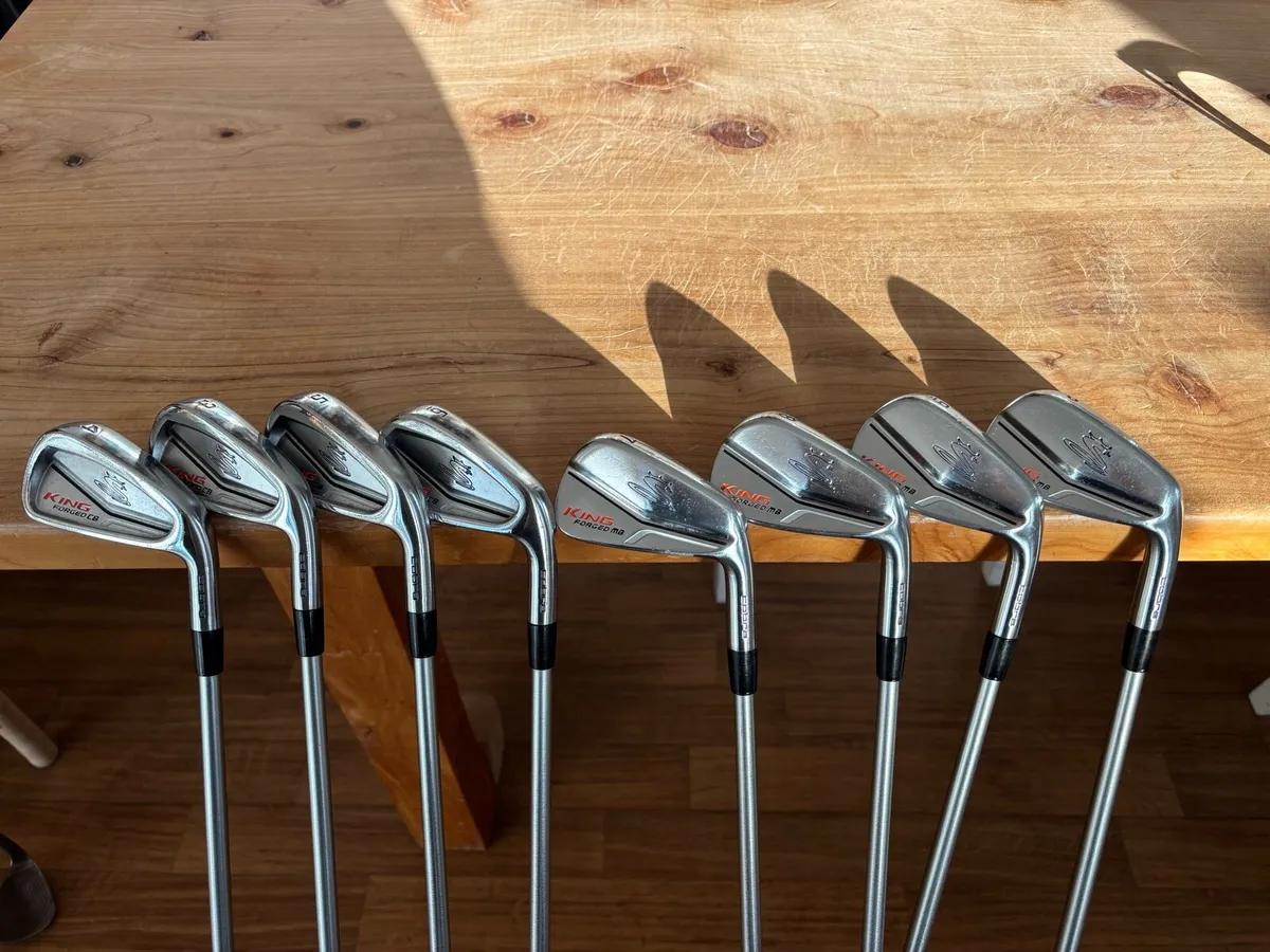 Cobra King Forged CB/MB Irons 3-PW S Flex MRH - Image 1