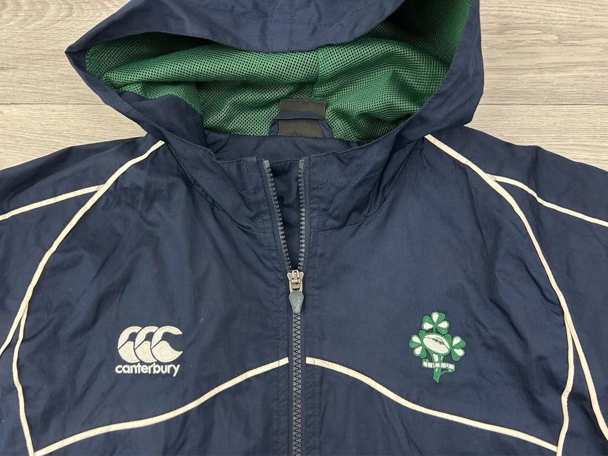 Vintage 00s Canterbury Ireland Rugby Jacket - Image 3