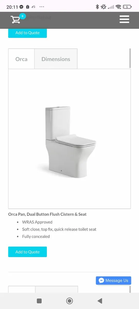 Vanity unit and toilet - Image 4