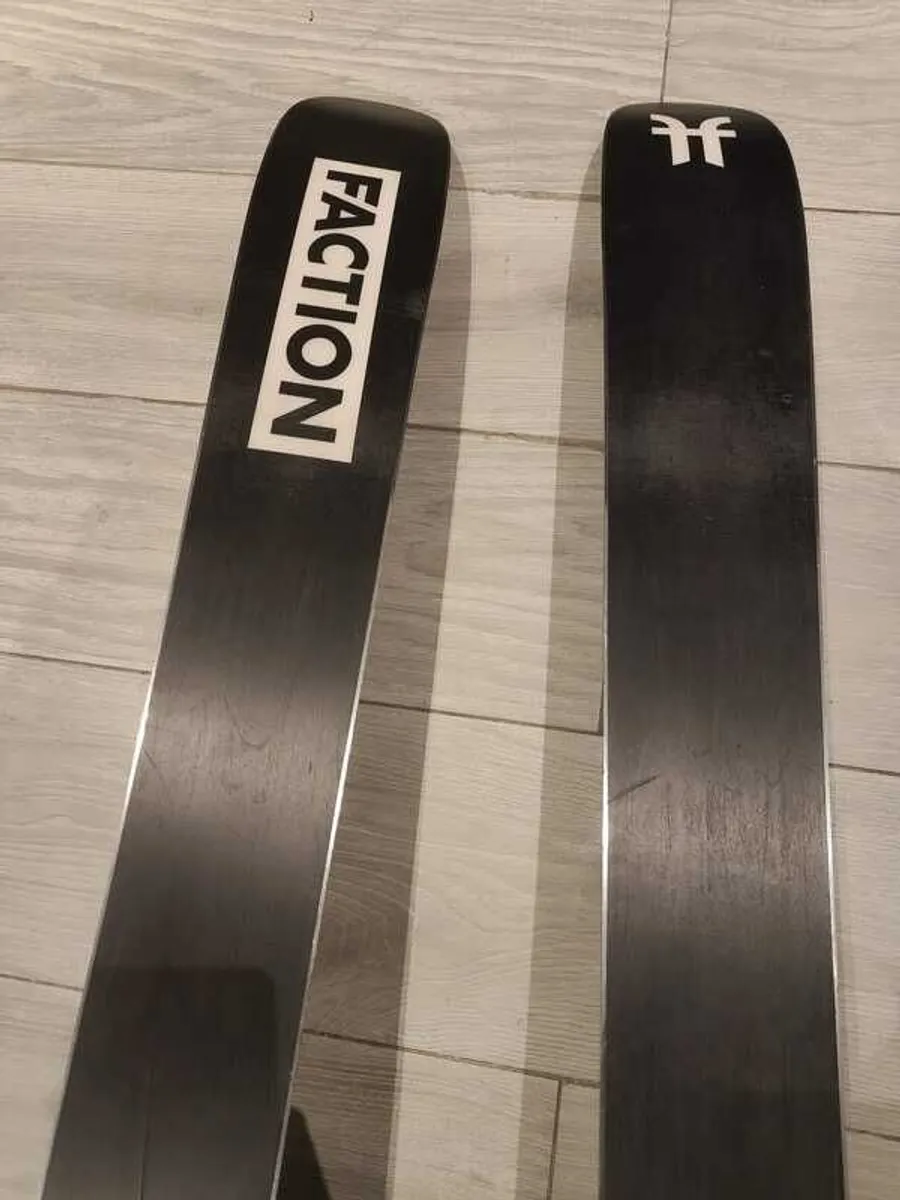 Faction Skis 185cm and Bindings . All-Mountain / Freestyle. Good Condition - Image 3