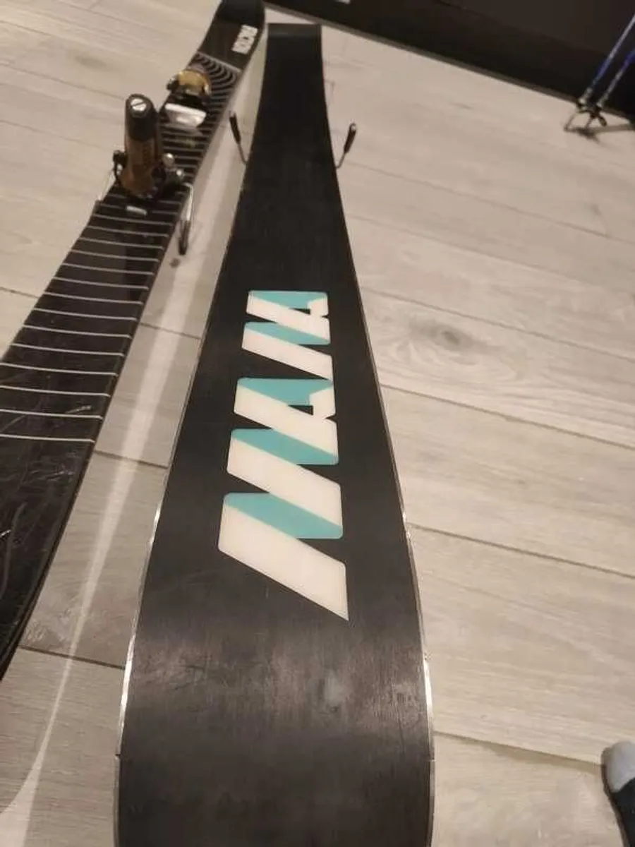 Faction Skis 185cm and Bindings . All-Mountain / Freestyle. Good Condition - Image 4