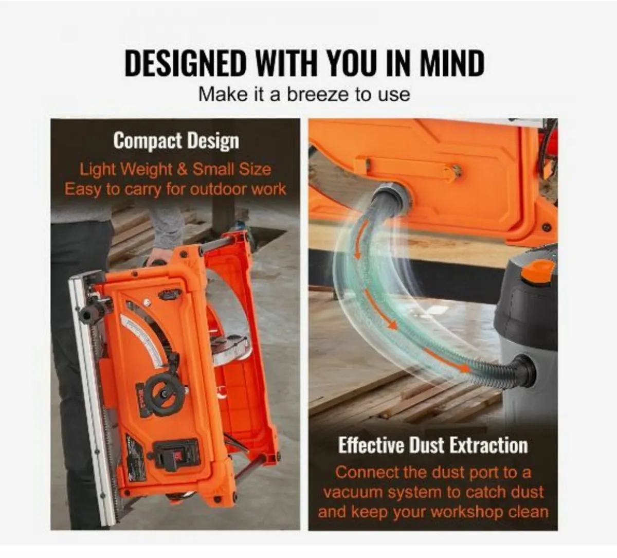 1800 W Table Saw Electric Cutting Machine - Image 2