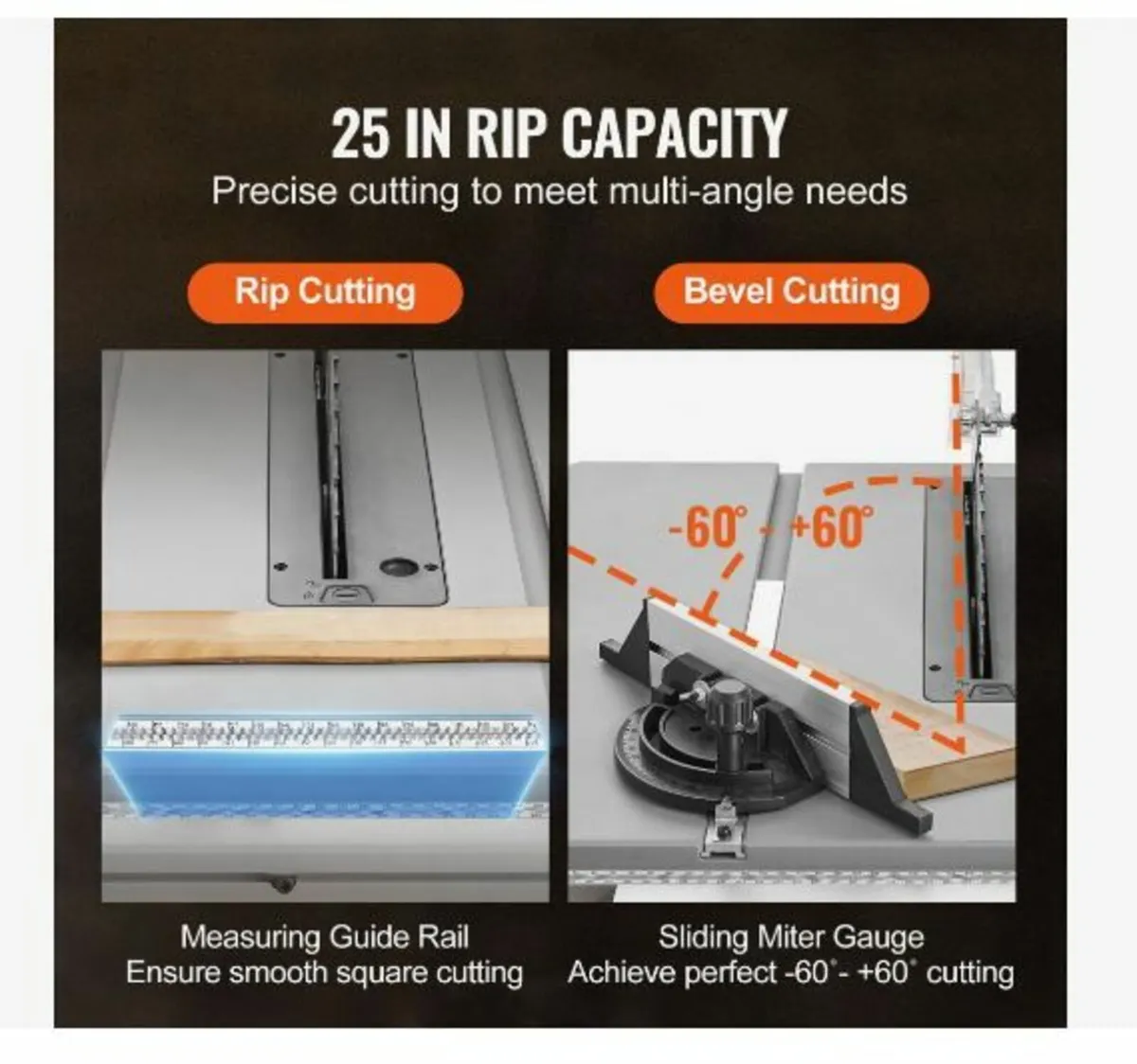 1800 W Table Saw Electric Cutting Machine - Image 3