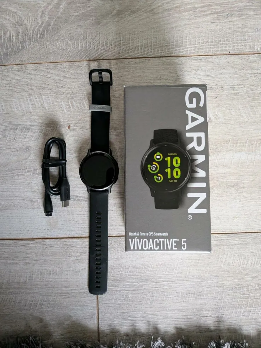 GARMIN vivoactive 5 Smart Watch - Slate & Black - Image 2